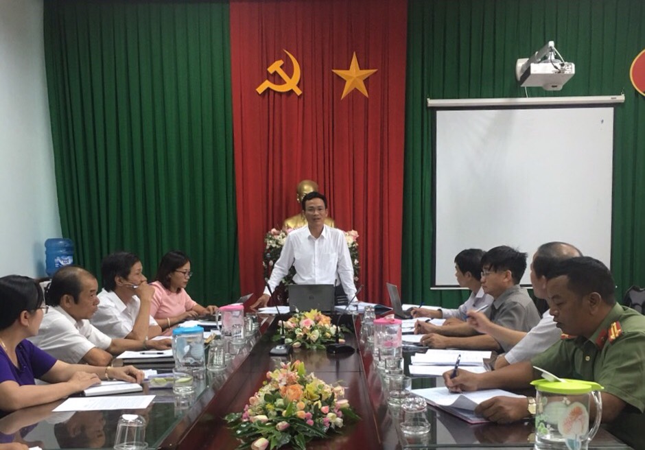 Huyện Krông Năng: Họp Ban chỉ đạo kỳ thi THPT Quốc gia năm 2019
