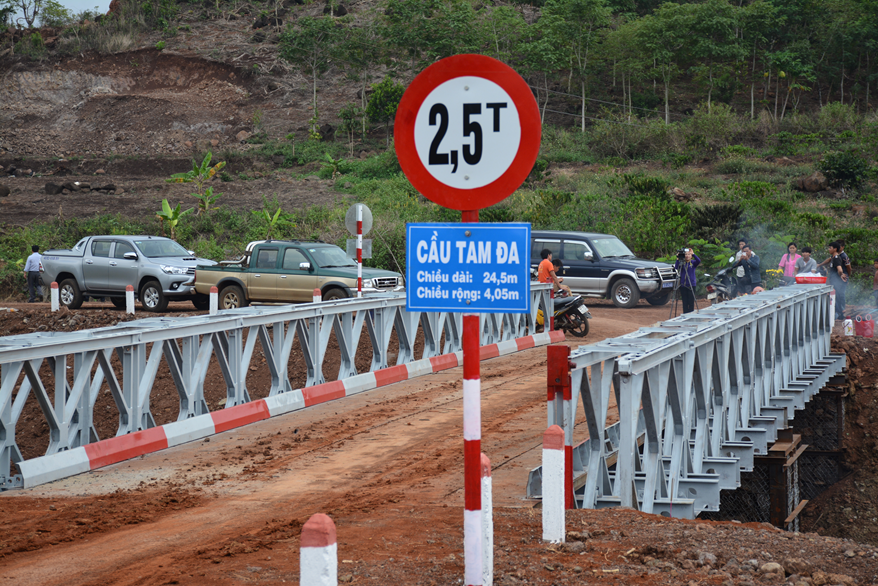 Khánh thành cầu Tam Đa – xã Ea Tam