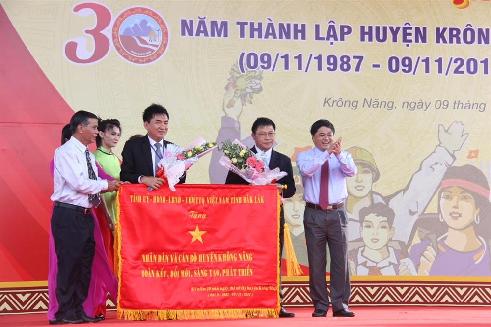 Huyện Krông Năng: Long Trọng Tổ Chức Kỷ Niệm 30 Năm Thành Lập Huyện