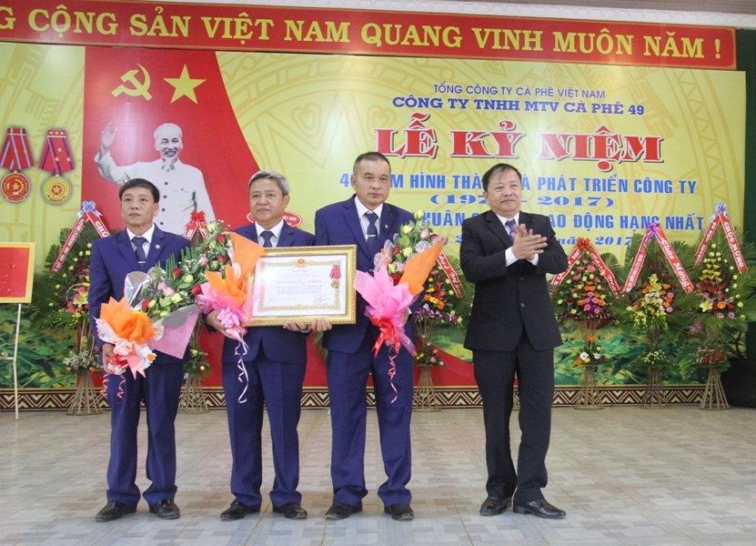 Công Ty TNHH MTV Cà Phê 49 Huyện Krông Năng Kỷ Niệm 40 Năm Ngày Thành Lập
