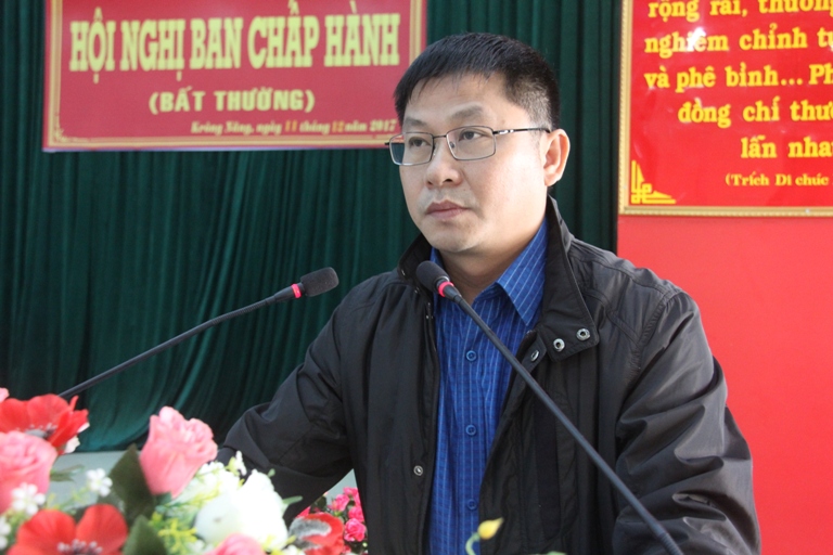 Đảng Bộ Huyện Krông Năng Họp Ban Chấp Hành Mở Rộng
