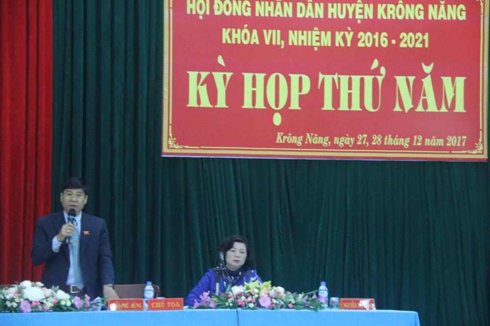 HĐND Huyện, Kỳ Họp Thứ 5, Tổng Kết Nhiệm Vụ Năm 2017