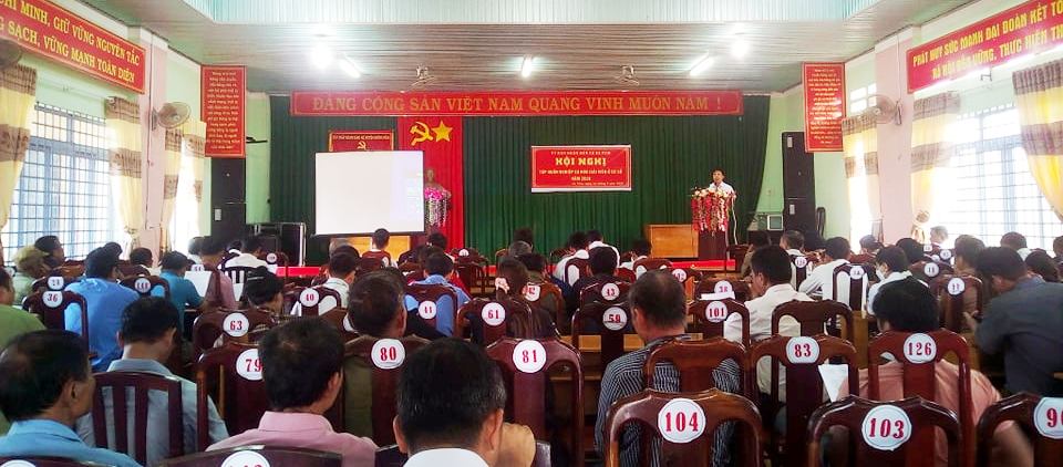 Xã Ea Tam tổ chức tổ chức hội nghị tập huấn nghiệp vụ công tác hòa giải ở cơ sở