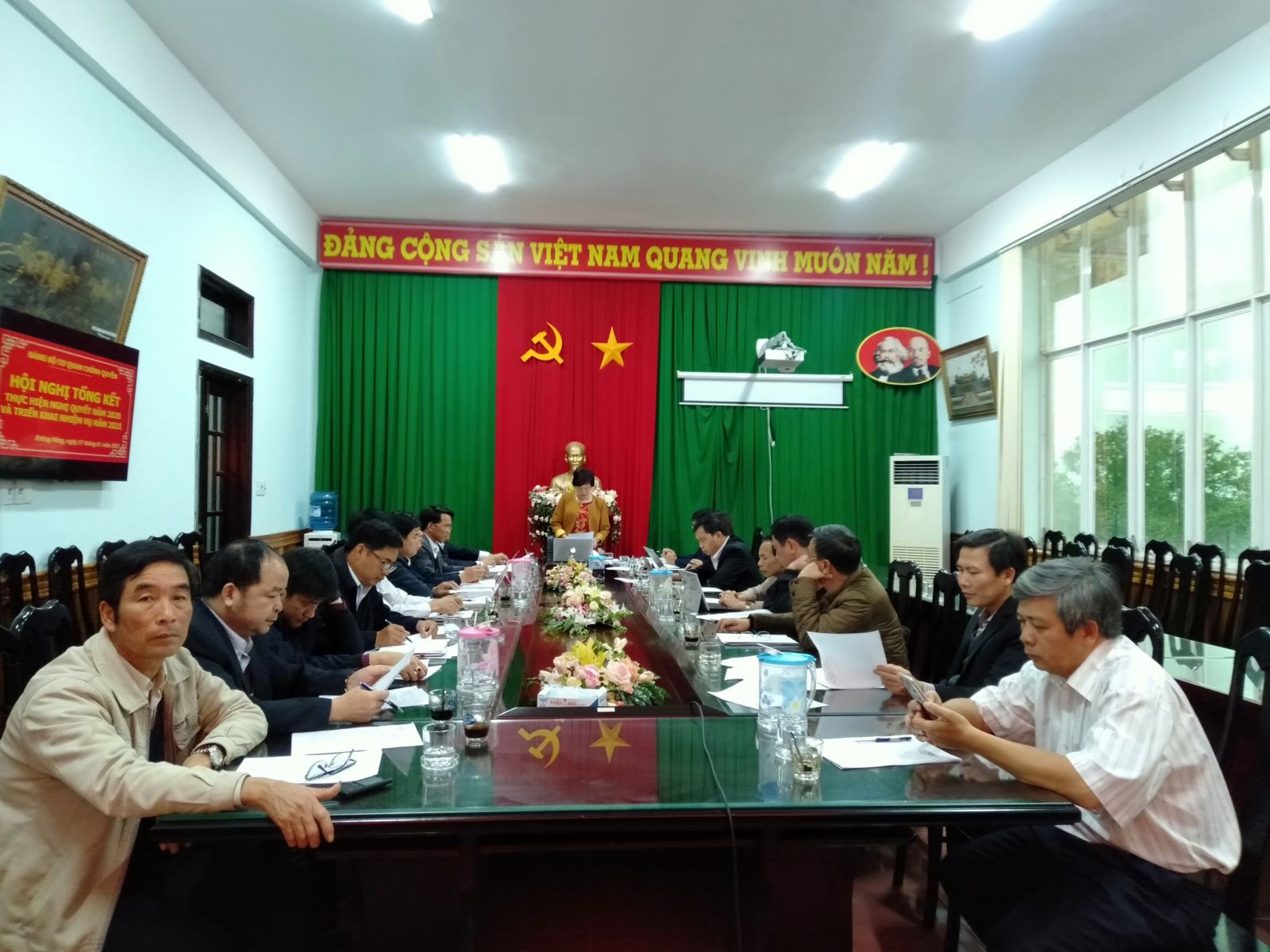 Đảng bộ Cơ quan chính quyền huyện Krông Năng tổng kết công tác năm 2020