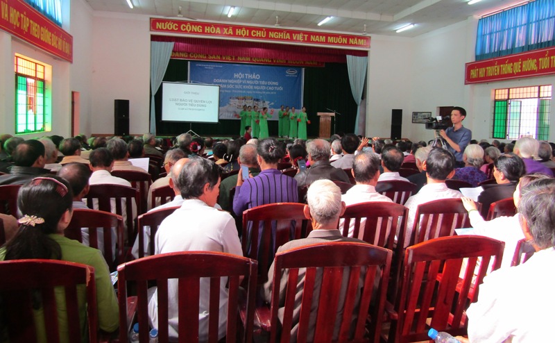 Huyện Krông Năng: Hội thảo về Doanh nghiệp vì người tiêu dùng và chăm sóc sức khỏe người cao tuổi