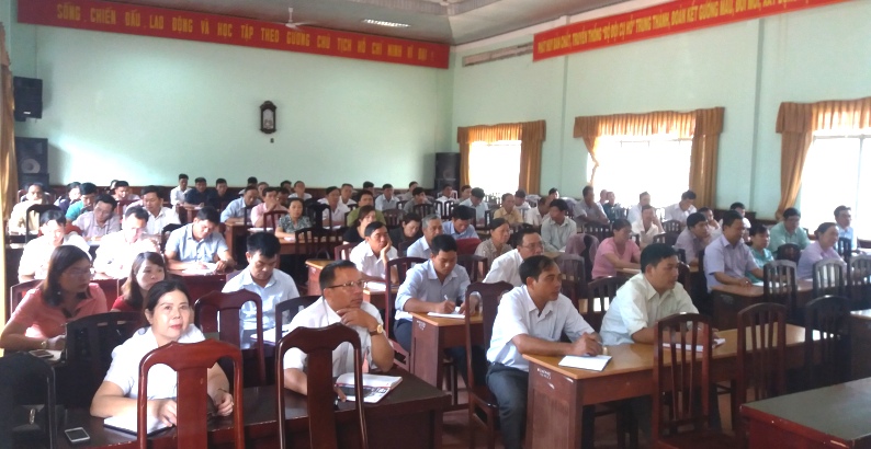 Huyện Krông Năng: Bồi dưỡng nghiệp vụ cho bí thư chi bộ và cấp ủy viên cơ sở năm 2019