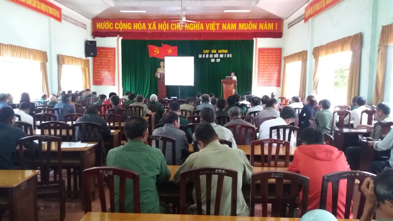 Bồi dưỡng lý luận chính trị và nghiệp vụ công tác Hội Cựu chiến binh cơ sở 2019