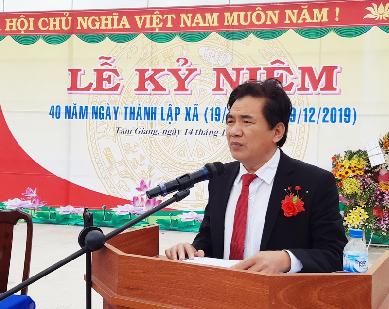 Xã Tam Giang long trọng tổ chức lễ kỷ niệm 40 năm thành lập xã