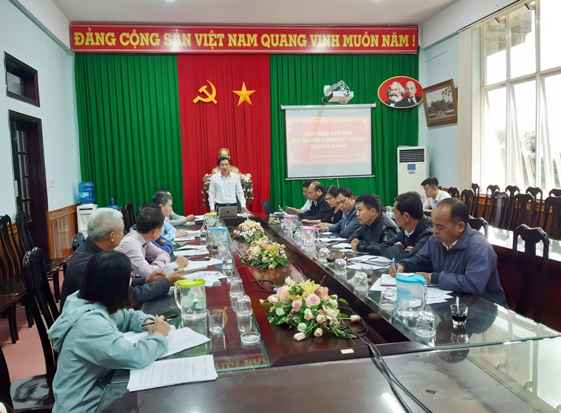 Ban chỉ đạo Chương trình PPI ComPact huyện triển khai nhiệm vụ năm 2020