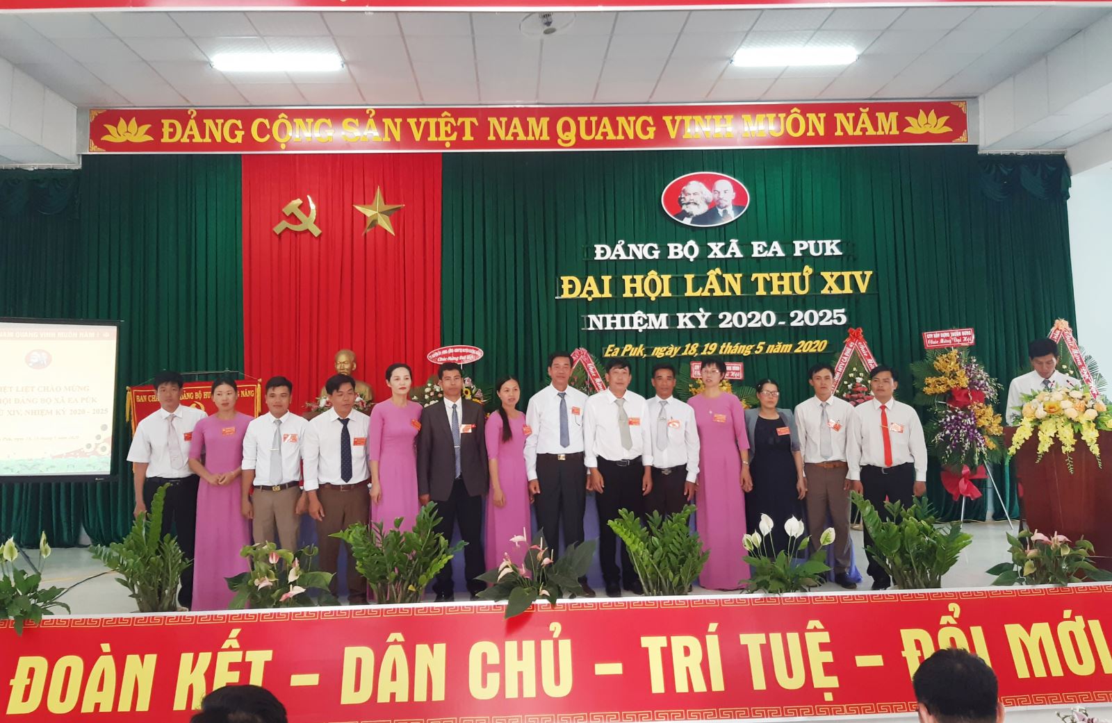 Đảng bộ xã Ea Puk tổ chức Đại hội lần thứ XIV nhiệm kỳ 2020-2025