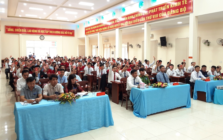 Đảng bộ Cơ quan Chính quyền huyện tổ chức thành công Đại hội lần thứ III, nhiệm kỳ 2020 - 2025