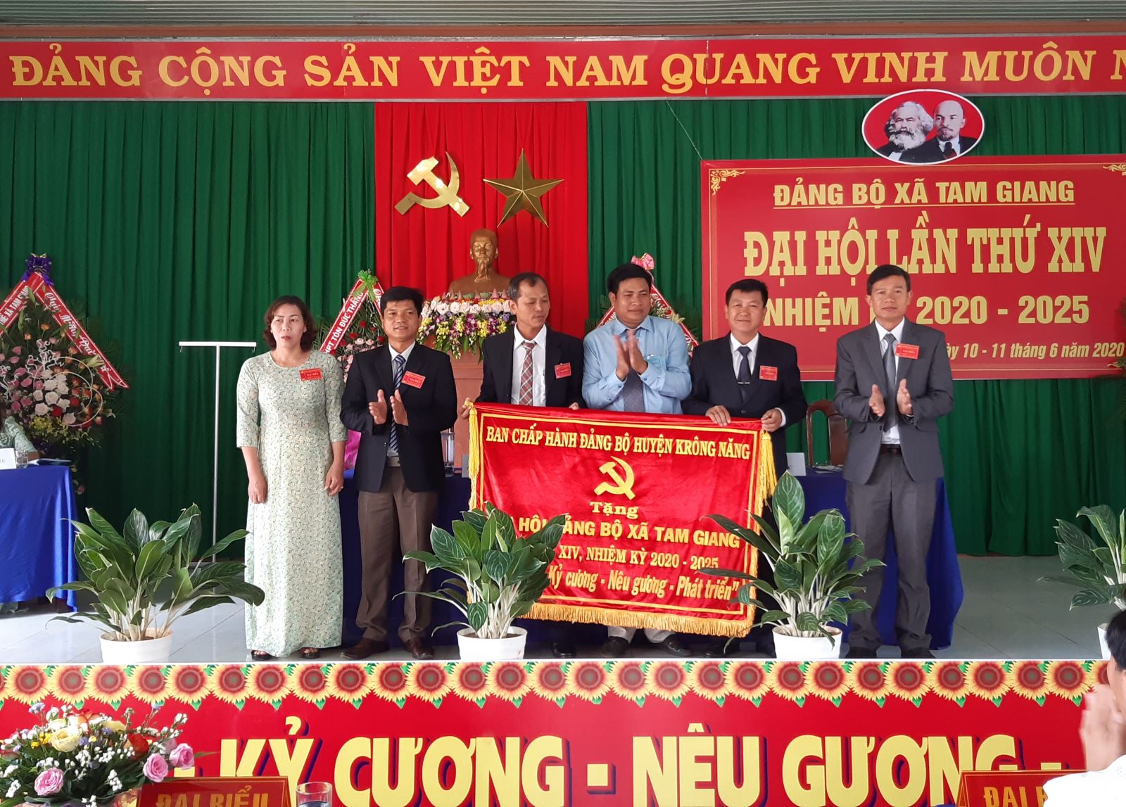 Đại Hội Đảng Bộ Xã Tam Giang Nhiệm Kỳ 2020 - 2025