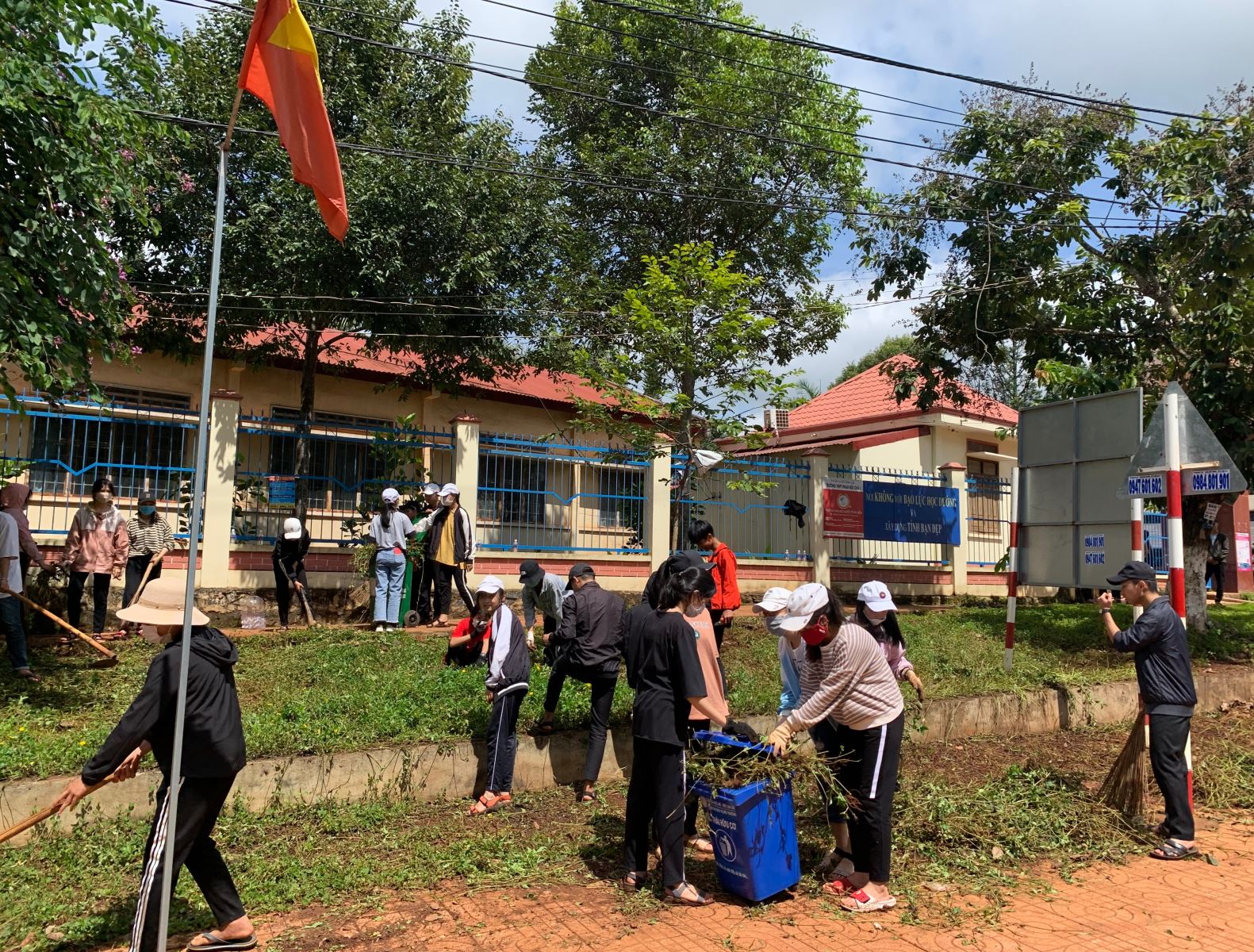 Huyện Krông Năng: thực hiện tốt công tác chuẩn bị khai giảng năm học mới 2020 - 2021