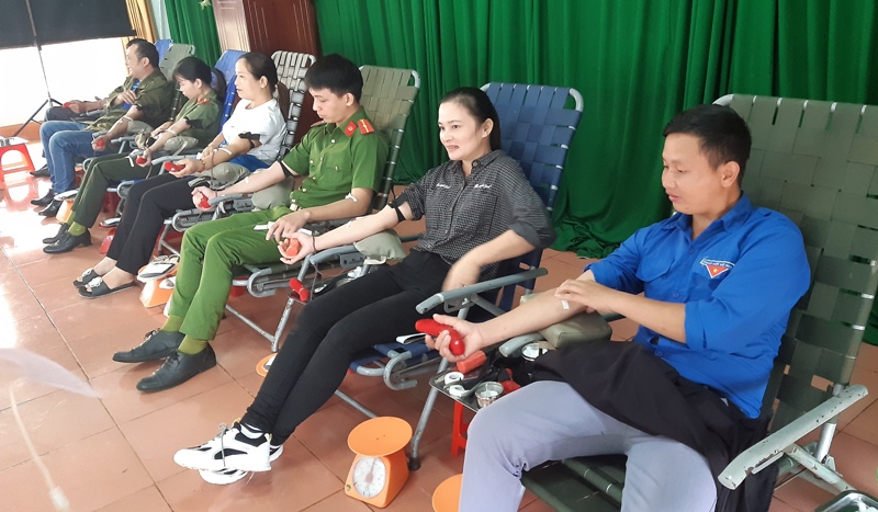 Huyện Krông Năng: Tổ chức ngày hiến máu tình nguyện đợt 2 năm 2020
