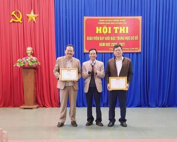 Hội thi giáo viên dạy giỏi cấp huyện bậc THCS năm học 2020 2021