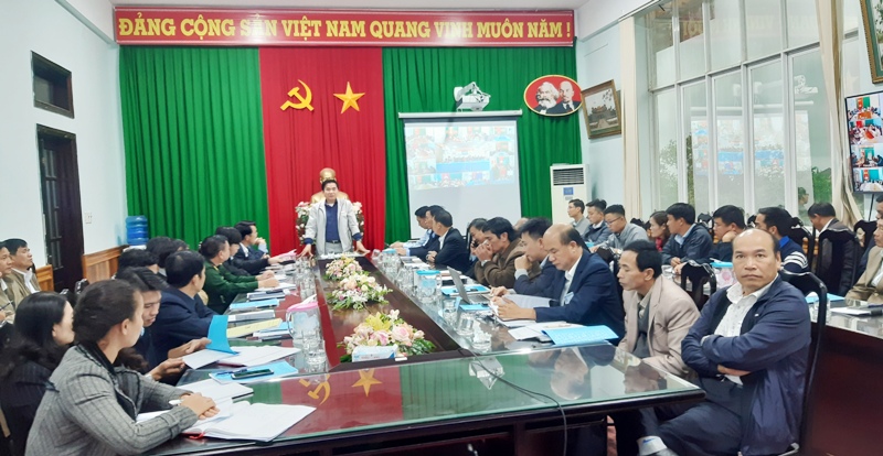 Hội nghị trực tuyến giao chỉ tiêu kế hoạch và dự toán ngân sách năm 2021