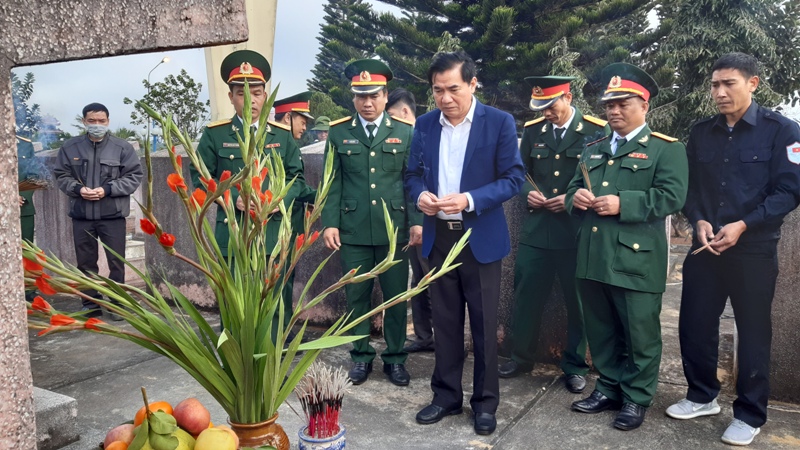 Huyện Krông Năng tổ chức lễ truy điệu và an táng hài cốt liệt sĩ