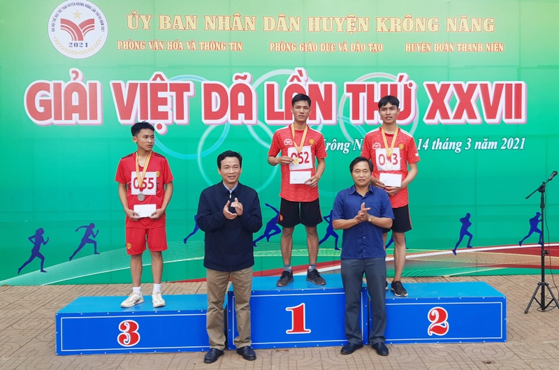 Huyện Krông Năng tổ chức giải việt dã lần thứ 27, năm 2021