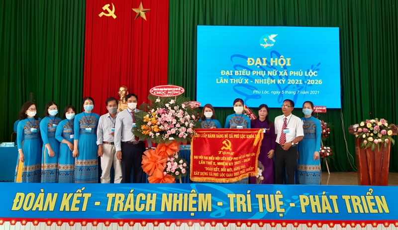 Đại hội điểm Hội Liên hiệp phụ nữ xã Phú Lộc lần thứ X, nhiệm kỳ 2021-2026