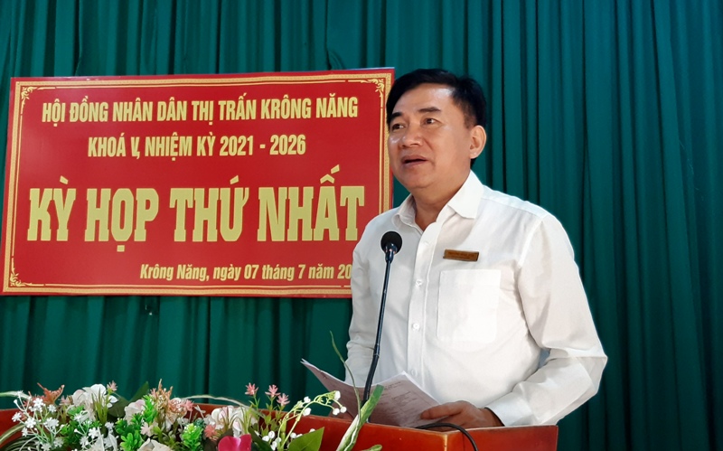 HĐND các xã, thị trấn trên địa bàn huyện tổ chức kỳ họp thứ nhất
