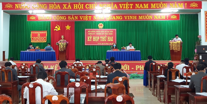 HĐND Xã Ea Tân: Sơ Kết Nhiệm Vụ 6 Tháng Đầu Năm 2021