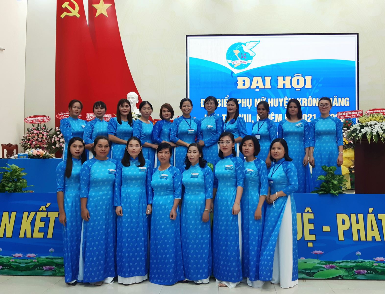 Đại hội đại biểu phụ nữ huyện Krông Năng lần thứ VIII, nhiệm kỳ 2021-2026