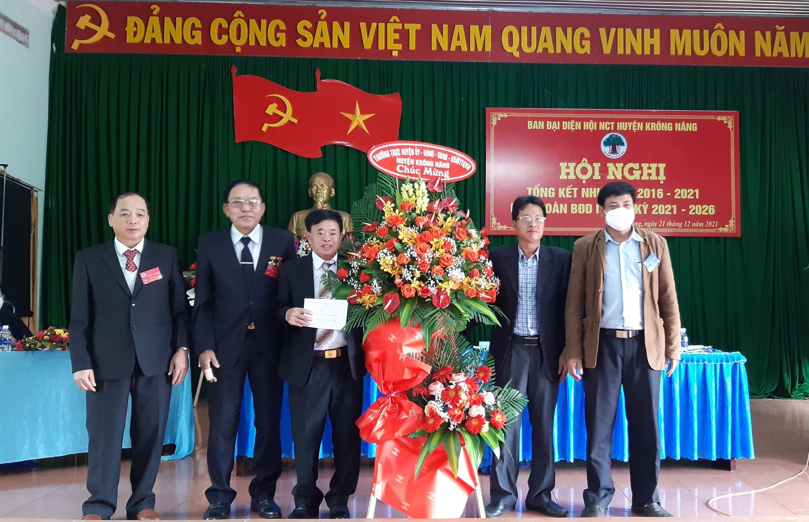 Hội Người cao tuổi huyện Krông Năng tổng kết nhiệm kỳ 2016 - 2021