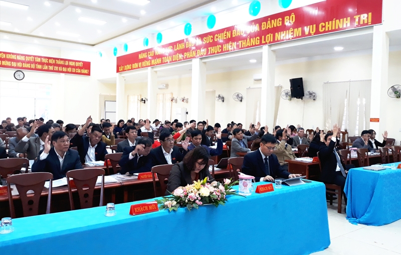 Hội đồng Nhân dân huyện: Kỳ họp thứ 9, tổng kết nhiệm vụ năm 2019