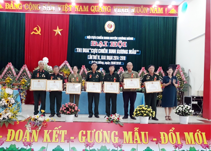 Hội CCB huyện Krông Năng, đại hội thi đua “Cựu chiến binh gương mẫu” lần thứ VI, giai đoạn 2014 – 2019.