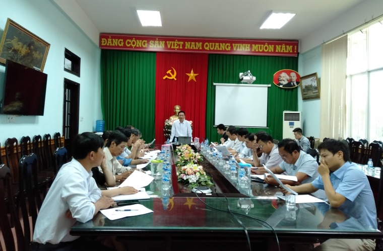 UBND huyện Krông Năng họp chuẩn bị ngày hội việc làm năm 2019