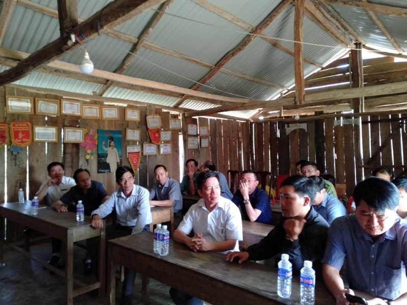 Đoàn công tác của Bộ Nông Nghiệp và Phát Triển Nông Thôn làm việc tại huyện Krông Năng