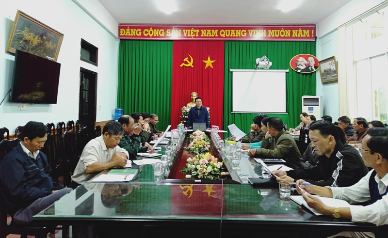 UBND huyện họp ban chỉ đạo hiến máu tình nguyện ngày “Chủ nhật đỏ” năm 2020