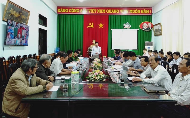 UBND huyện tổ chức hội nghị mở rộng lần thứ 40