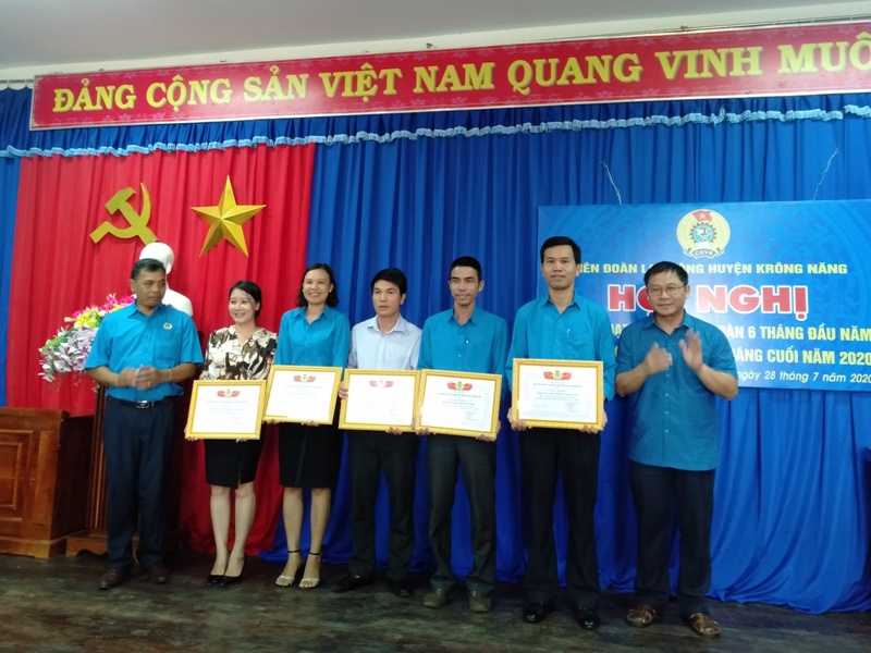 LĐLĐ huyện sơ kết 6 tháng đầu năm, triển khai nhiệm vụ 6 tháng cuối năm 2020