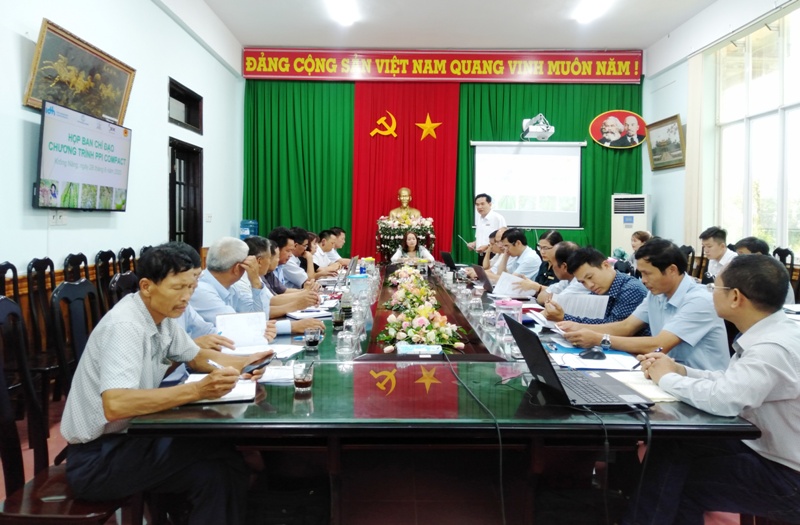 Huyện Krông Năng họp Ban chỉ đạo PPI ComPact
