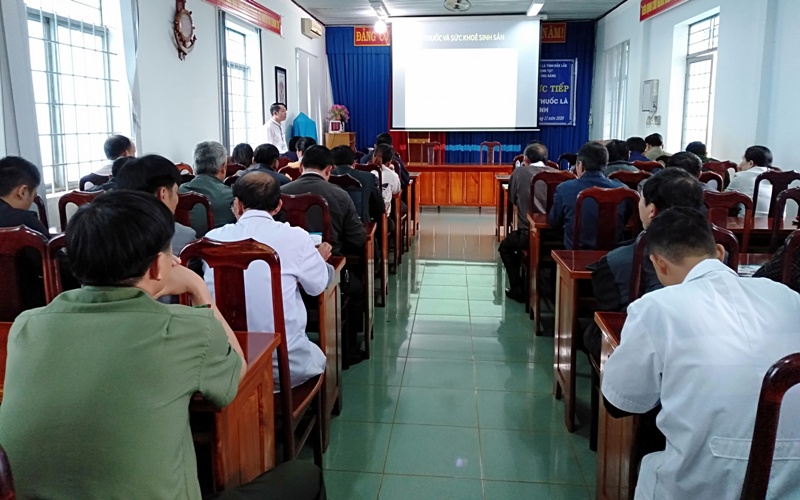 Tập huấn công tác phòng chống tác hại thuốc lá