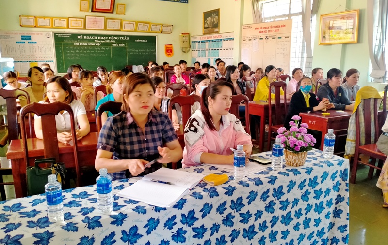 Khai giảng lớp đào tạo nghề cho lao động nông thôn