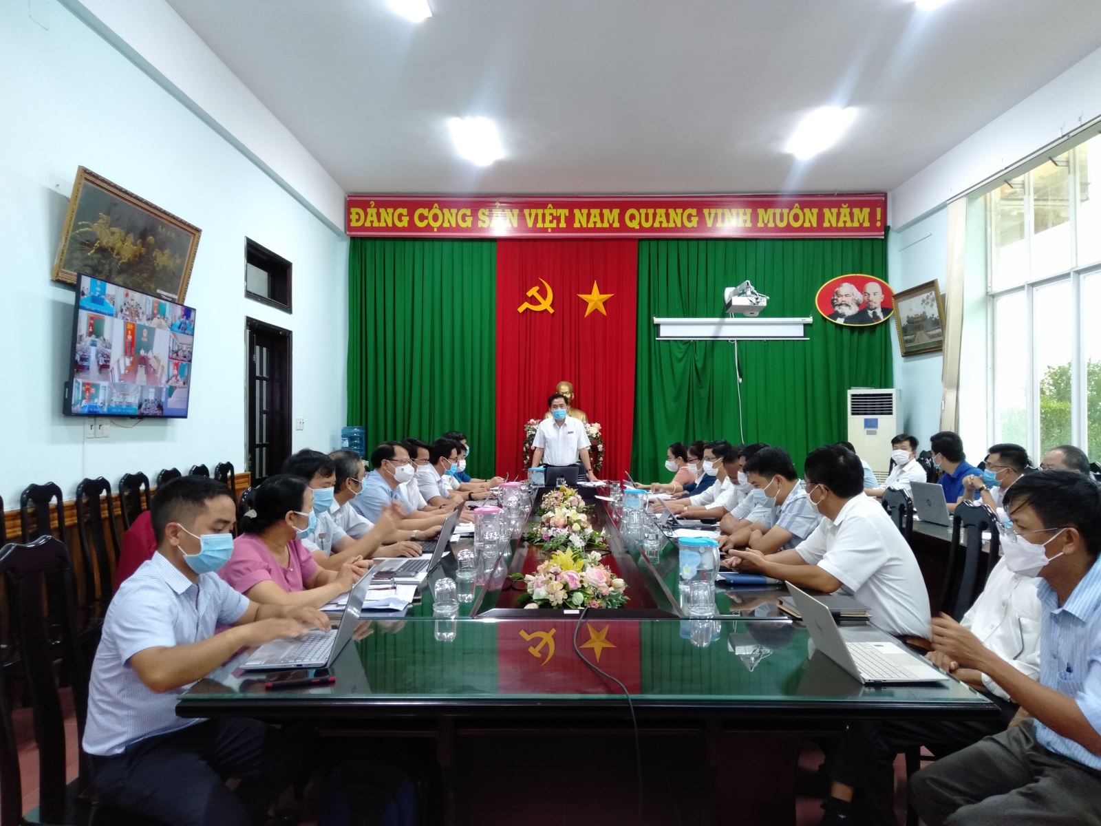 UBND huyện Krông Năng sơ kết công tác CCHC 09 tháng đầu năm 2021
