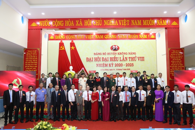 Đại hội đại biểu Đảng bộ huyện Krông Năng lần thứ VIII, nhiệm kỳ 2020 - 2025
