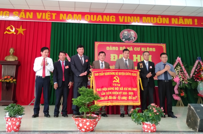 Đảng bộ xã Cư Klông Đại hội lần thứ IV nhiệm kỳ 2020 - 2025