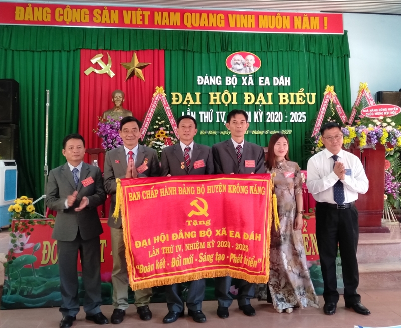 Xã Ea Dah Đại hội Đại biểu Đảng bộ xã lần thứ IV nhiệm kỳ 2020-2025