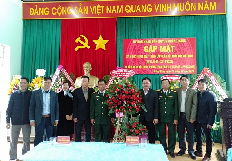 Gặp mặt kỷ niệm 76 năm Ngày thành lập Quân đội nhân dân Việt Nam (22/12/1944-22/12/2020)