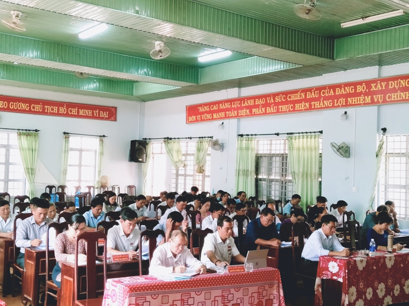 HĐND xã Ea Toh Tổng kết nhiệm kỳ 2016 - 2021