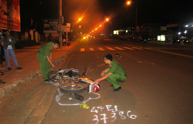 Tại nạn giao thông nghiêm trọng trên Quốc lộ 29 làm một người chết