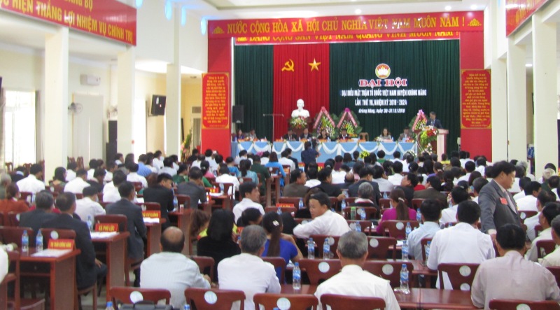 Đại hội đại biểu UBMTTQVN huyện Krông Năng lần thứ VII nhiệm kỳ 2019-2024