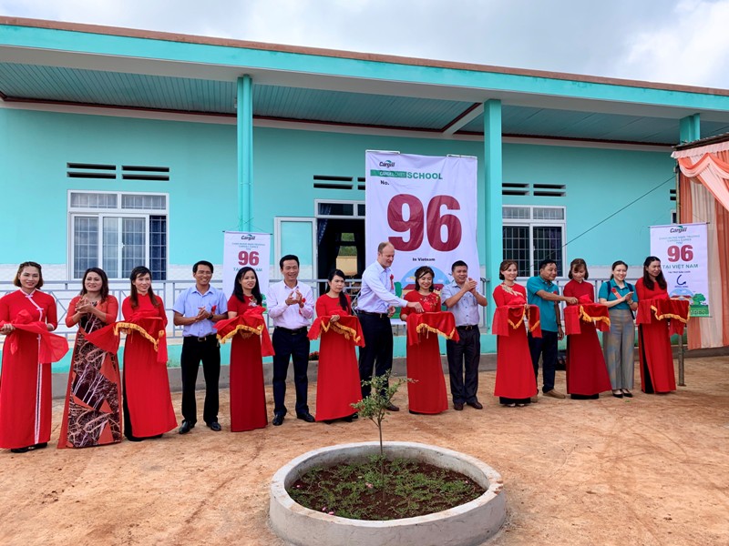 Lễ khánh thành và bàn giao công trình trường mẫu giáo Hoa Thủy Tiên, xã DliêYa, Krông Năng