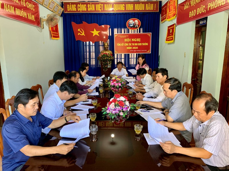 Đài TT-TH huyện K rông Năng tham dự giao ban cụm thi đua số 2