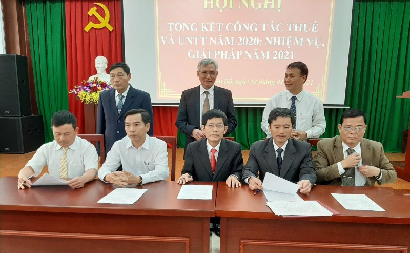 Hội nghị tổng kết công tác thuế năm 2020