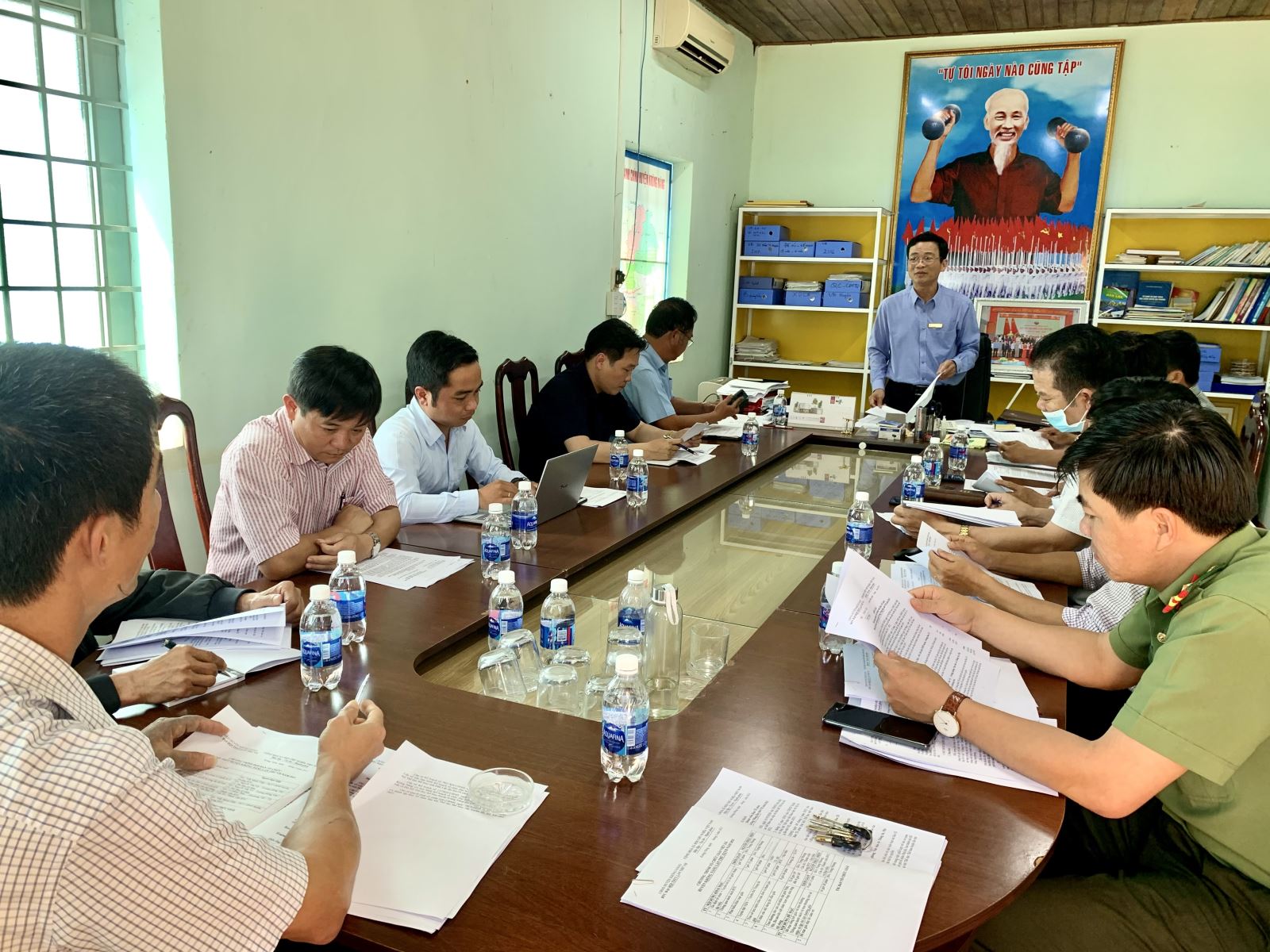 Họp Ban tổ chức Đại hội thể dục thể thao huyện Krông Năng lần thứ VII năm 2021