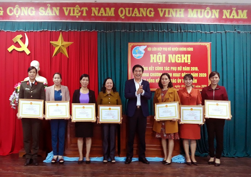Hội LHPN huyện Krông Năng tổng kết công tác Hội năm 2019